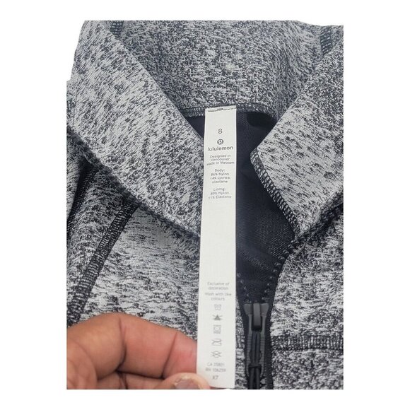 Lululemon Jacket Womens 8 Multi Define Luon Athleisure Crossfit Sportswear Gym - Picture 6 of 7